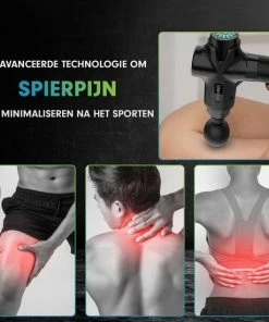 RECURES Massage Gun Professioneel - Spierstimulatie - Massage Apparaten - Massagegun - Massage Gun Apparaat - 12 Koppen - Black Friday 2022 -KLASVSA Verkoop 550x550 1136