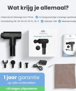 Lifeproducts Massage Gun PRIME - Massage Gun Professioneel - Massage Pistool - Zwart 15 Lifeproducts Massage Gun PRIME - Massage Gun Professioneel - Massage Pistool - Zwart -KLASVSA Verkoop 550x550 114