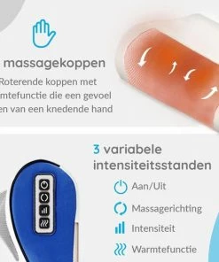 Good4You Elektrisch Shiatsu Massagekussen - Massageapparaat - Nek/Schouders/Rug/Benen/Buik/Voeten 15 Good4You Elektrisch Shiatsu Massagekussen - Massageapparaat - Nek/Schouders/Rug/Benen/Buik/Voeten -KLASVSA Verkoop 550x550 1177