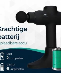 Massagerr? Massage Gun PRO - Professioneel Massage Apparaat - Inclusief Standaard En Stressbal ? Sport En Relax Massage ? Nek, Rug, Voet, Schouder, Arm ? Klop En Compressie -KLASVSA Verkoop 550x550 1207