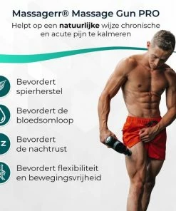 Massagerr? Massage Gun PRO - Professioneel Massage Apparaat - Inclusief Standaard En Stressbal ? Sport En Relax Massage ? Nek, Rug, Voet, Schouder, Arm ? Klop En Compressie -KLASVSA Verkoop 550x550 1208