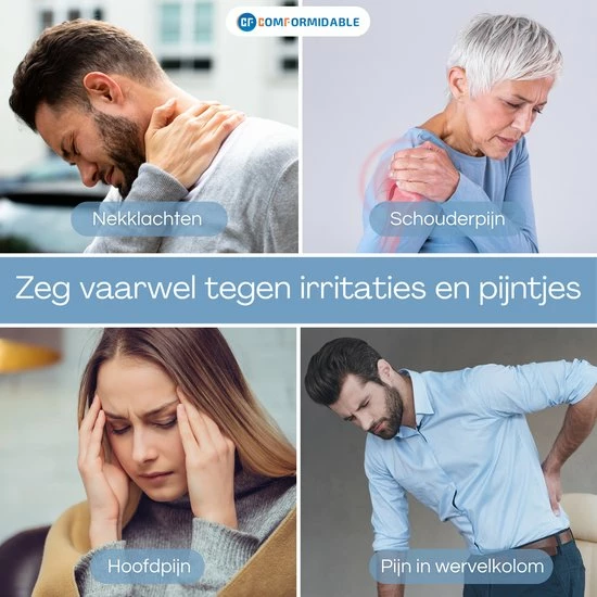 Comformidable Backstretcher - Traagschuim Rugstretcher - Postuur Corrector - Rug Corrector - Massageapparaat - Nekstretcher - Inclusief E-Book 6 Comformidable Backstretcher - Traagschuim Rugstretcher - Postuur Corrector - Rug Corrector - Massageapparaat - Nekstretcher - Inclusief E-Book - Afbeelding 6