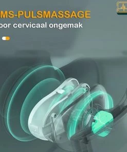 YOSYO Nekmassage Apparaat - Massage Kussen - Schouder En Nekmassage - Rugmassage Apparaat - Nekmassage Met EMS – Warmte Massage – Draadloze Massageapparaat Voor Nek / Schouder - Pijnbestrijding - Ontspanning – Wit -KLASVSA Verkoop 550x550 1241