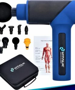Premium Massagegun Met 7 Massagekoppen En 6 Snelheidstanden - Massagegun Professioneel - Theragun | Vitalic