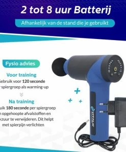 Premium Massagegun Met 7 Massagekoppen En 6 Snelheidstanden - Massagegun Professioneel - Theragun | Vitalic -KLASVSA Verkoop 550x550 1252