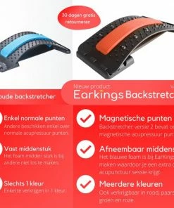 EarKings Backstretcher Massage Apparaat Met Zachte Massage Pads - Verstelbare Rugstretcher Voor Optimale Ontspanning - Rood 12 EarKings Backstretcher Massage Apparaat Met Zachte Massage Pads - Verstelbare Rugstretcher Voor Optimale Ontspanning - Rood -KLASVSA Verkoop 550x550 1258
