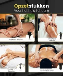 NEW2075? Massage Gun ? Massage Gun Professioneel ? Massage Pistool ? 8 Opzetstukken ? 32 Standen ? Massage Apparaat ? 3200RPM - Ergonomisch -KLASVSA Verkoop 550x550 127