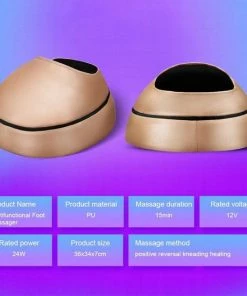 TechU? Voetmassage Apparaat ? Voeten, Kuiten En Rug ? Shiatsu Massage Met Infrarood Therapie ? Anti Vermoeidheid ? Stimulatie Bloedcirculatie -KLASVSA Verkoop 550x550 1281