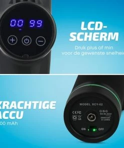 Merkloos Massage Gun - MassageGun - Professioneel - Draadloos - Sport - Spierherstel - 6 Massagekoppen - Black Friday 2022 -KLASVSA Verkoop 550x550 1299