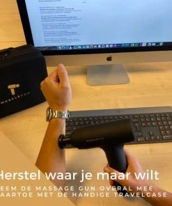 MusclePro - Massage Gun - Professioneel Massage Apparaat - Massage Pistool - Spier Massage - Sport Massage - 8 Mondstukken -KLASVSA Verkoop 550x550 13