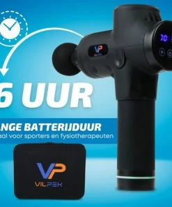 Merkloos Massage Gun - MassageGun - Professioneel - Draadloos - Sport - Spierherstel - 6 Massagekoppen - Black Friday 2022 -KLASVSA Verkoop 550x550 1300