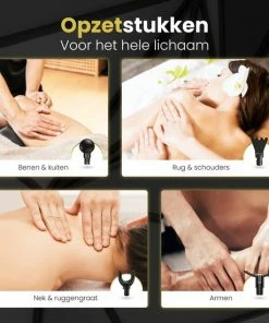 NEW2075? Massage Gun ? Massage Gun Professioneel ? Massage Pistool ? 8 Opzetstukken ? 32 Standen ? Massage Apparaat ? 3200RPM - Ergonomisch -KLASVSA Verkoop 550x550 131