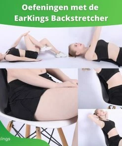 Nekstretcher Nekmassage Apparaat - Backstretcher Met Nekmassage - Rugstretcher Earkings Groen -KLASVSA Verkoop 550x550 1310