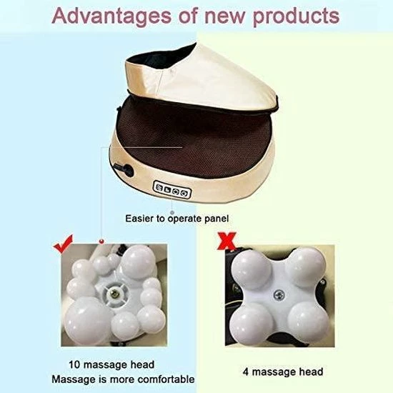 Liamostee Voetmassage Apparaat ? Ontspan Meer ? Stress Minder ? Verbeter De Bloedsomloop ? Slimme Voetverwarmer ? Shiatsu ? Voetroller ? Massagekussen ? Voetenwarmer ? Voet Massage 3 Liamostee Voetmassage Apparaat ? Ontspan Meer ? Stress Minder ? Verbeter De Bloedsomloop ? Slimme Voetverwarmer ? Shiatsu ? Voetroller ? Massagekussen ? Voetenwarmer ? Voet Massage - Afbeelding 3