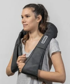 FitFever Massagekussen - Shiatsu - Nek, Rug En Schouders - Massage Apparaat - Zwart -KLASVSA Verkoop 550x550 1369