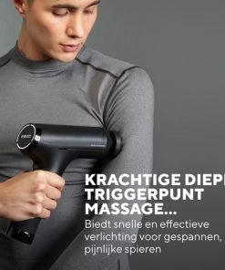HoMedics PGM1000 Draadloze Massage Gun - 5 Uur Batterij - Met Warmtefunctie - 6 Opzetstukken - Professioneel - Sport En Relax Massage - Inclusief Koffer -KLASVSA Verkoop 550x550 137