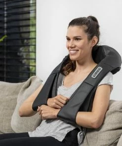 FitFever Massagekussen - Shiatsu - Nek, Rug En Schouders - Massage Apparaat - Zwart -KLASVSA Verkoop 550x550 1370