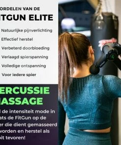 FitGun Air-C Pro + FitGun Elite - Spierherstel Bundel - Beenmassage Apparaat - Massage Gun - Fitness Sport Gym - Recovery Boots - Luchtdrukcompressie - Massage Pistool - FitGun® -KLASVSA Verkoop 550x550 1380