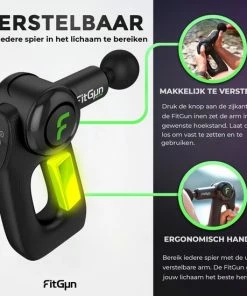 FitGun Air-C Pro + FitGun Elite - Spierherstel Bundel - Beenmassage Apparaat - Massage Gun - Fitness Sport Gym - Recovery Boots - Luchtdrukcompressie - Massage Pistool - FitGun® -KLASVSA Verkoop 550x550 1382