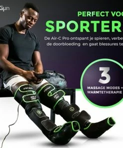 FitGun Air-C Pro + FitGun Elite - Spierherstel Bundel - Beenmassage Apparaat - Massage Gun - Fitness Sport Gym - Recovery Boots - Luchtdrukcompressie - Massage Pistool - FitGun® -KLASVSA Verkoop 550x550 1384