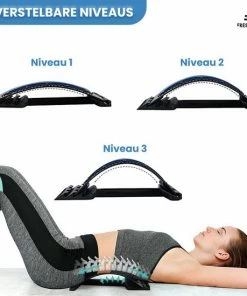 Fresh & Fit Verstelbare Rugstretcher & Back Stretcher Massageapparaat - Spiermassage - Rugmat - Acupunctuurmat - Acupunctuurmassage -KLASVSA Verkoop 550x550 1390
