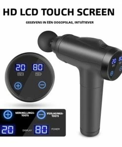 Marketshopper Massage Gun - Sport En Relax Massage- Professioneel Apparaat - 30 Standen - Inclusief 6 Opzetstukken - Opbergkoffer - Massage Pistool - Zwart 3 Marketshopper Massage Gun - Sport En Relax Massage- Professioneel Apparaat - 30 Standen - Inclusief 6 Opzetstukken - Opbergkoffer - Massage Pistool - Zwart -KLASVSA Verkoop 550x550 1395