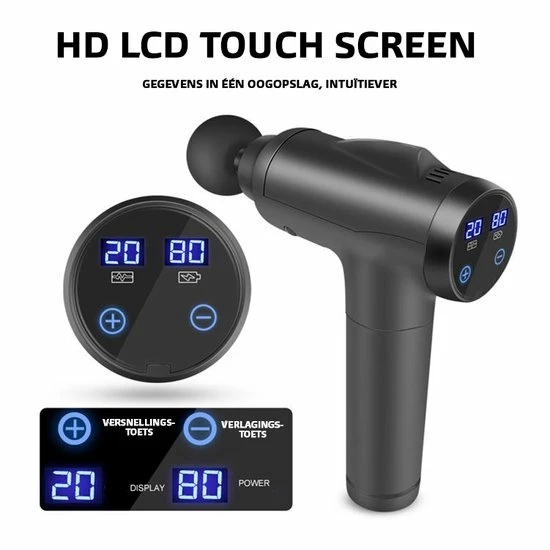 Massage Gun - Sport en Relax Massage- Professioneel Apparaat - 30 standen - Inclusief 6 opzetstukken - Opbergkoffer - Massage Pistool - Zwart Marketshopper Massage Gun - Sport En Relax Massage- Professioneel Apparaat - 30 Standen - Inclusief 6 Opzetstukken - Opbergkoffer - Massage Pistool - Zwart -KLASVSA Verkoop 550x550 1395