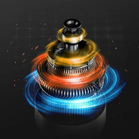 Merkloos Massage Gun + 6 Opzetstukken | Zwart 10 Merkloos Massage Gun + 6 Opzetstukken | Zwart - Afbeelding 10