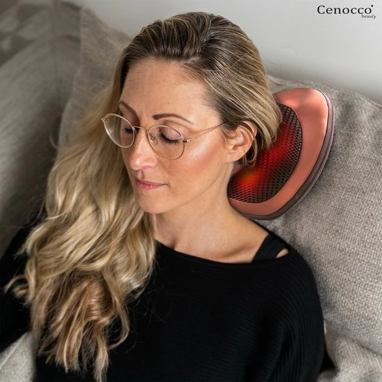 Merkloos Shiatsu Massage Kussen - Elektrisch - Nek/Rug/Voeten - Met Warmte Functie ? Draadloos - Voor In De Auto - Op Kantoor - Bruin 8 Merkloos Shiatsu Massage Kussen - Elektrisch - Nek/Rug/Voeten - Met Warmte Functie ? Draadloos - Voor In De Auto - Op Kantoor - Bruin - Afbeelding 8