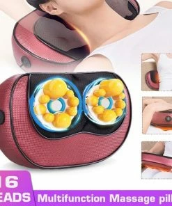 CXX Massage - Massage Kussen - Nekmassage Apparaat - Massage Apparaten - Massagekussen - Nekkussen - Massage Gun - Massage Apparaten Nek En Rug - Nekmassage - Nek Massage Apparaat - Reiskussen - Shiatsu Massagekussen