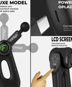 Massage Gun Professioneel Voor Sport En Relax Massage Pistool - Gym Fitness Hardlopen Massage - FitGun Elite - Inclusief Ebook (40 Pagina's) -KLASVSA Verkoop 550x550 147