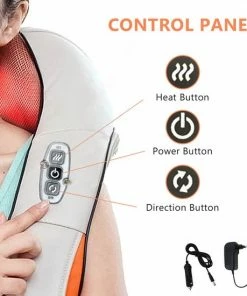 Alizendeh Massagekussen Shiatsu Massage Met Riem Warmtefunctie Elektrische Auto Nek Massager -KLASVSA Verkoop 550x550 1486
