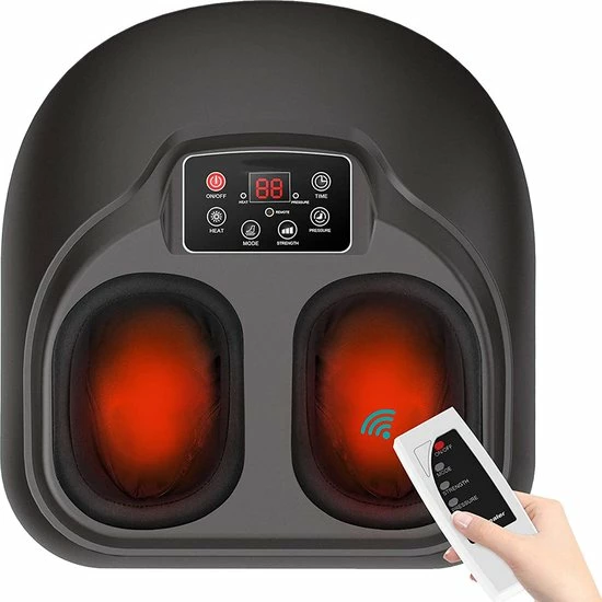 HappyFit? - Massage - Met Rolling Massager Voor Verlichting Chronische Pijn - Shiatsu Voetmassage Machine - Voetmassage Apparaat - Gezondheidszorg Voetmassage - Gewicht 5080g - Katoen - EU PLUG (A) - Pakket Grootte 463*438*273 Mm - Afstandsbediening 1 HappyFit? - Massage - Met Rolling Massager Voor Verlichting Chronische Pijn - Shiatsu Voetmassage Machine - Voetmassage Apparaat - Gezondheidszorg Voetmassage - Gewicht 5080g - Katoen - EU PLUG (A) - Pakket Grootte 463*438*273 Mm - Afstandsbediening