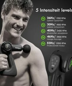 Massage Gun Professioneel Voor Sport En Relax Massage Pistool - Gym Fitness Hardlopen Massage - FitGun Elite - Inclusief Ebook (40 Pagina's) -KLASVSA Verkoop 550x550 149