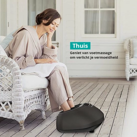 HappyFit? - Massage - Met Rolling Massager Voor Verlichting Chronische Pijn - Shiatsu Voetmassage Machine - Voetmassage Apparaat - Gezondheidszorg Voetmassage - Gewicht 5080g - Katoen - EU PLUG (A) - Pakket Grootte 463*438*273 Mm - Afstandsbediening 5 HappyFit? - Massage - Met Rolling Massager Voor Verlichting Chronische Pijn - Shiatsu Voetmassage Machine - Voetmassage Apparaat - Gezondheidszorg Voetmassage - Gewicht 5080g - Katoen - EU PLUG (A) - Pakket Grootte 463*438*273 Mm - Afstandsbediening - Afbeelding 5