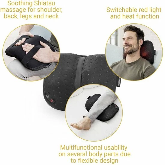Medisana CL 300 Contour Shiatsu Massagekussen 9 Medisana CL 300 Contour Shiatsu Massagekussen - Afbeelding 9