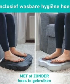 VIGOR LIFESTYLE GOODS Voetmassage Apparaat ? Ontspanning Door 18 Shiatsu Massagekoppen En Infrarood Warmte Stand - Wasbare Hoes ? Zwart -KLASVSA Verkoop 550x550 1513