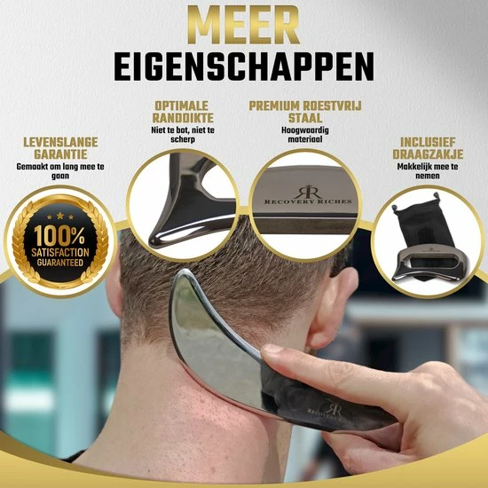 Recovery Riches Muscle Scraping Premium Set - IASTM Tool Set - Fasia Release - Guasha Schraper - Spierschraper - Muscle Scraper - Gua Sha - Tenniselleboog - Tennis Elleboog - Tennis Elbow - Golfers Elbow - Golferselleboog - Spierpijn - Spierspanning 6 Recovery Riches Muscle Scraping Premium Set - IASTM Tool Set - Fasia Release - Guasha Schraper - Spierschraper - Muscle Scraper - Gua Sha - Tenniselleboog - Tennis Elleboog - Tennis Elbow - Golfers Elbow - Golferselleboog - Spierpijn - Spierspanning - Afbeelding 6