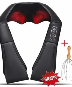 Imperatoris ? Infrarood Nekmassage Apparaat XL - Massagekussen - Warmtefunctie - Shiatsu