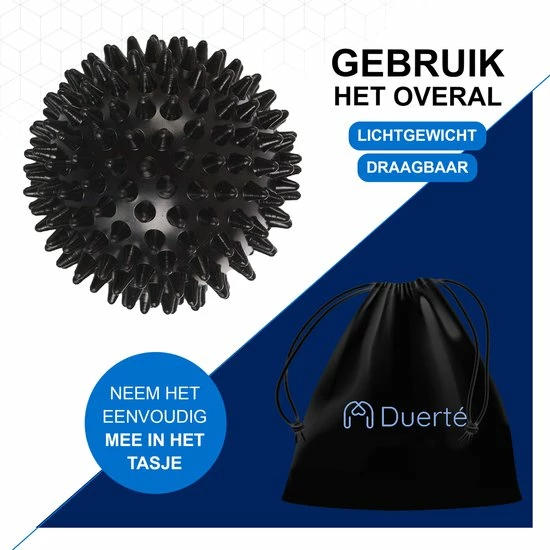Duert? Massage Triggerpoint Massage Bal - Massager Roller Voor Voeten/rug/nek/schouders - Lacrosse 6 Duert? Massage Triggerpoint Massage Bal - Massager Roller Voor Voeten/rug/nek/schouders - Lacrosse - Afbeelding 6