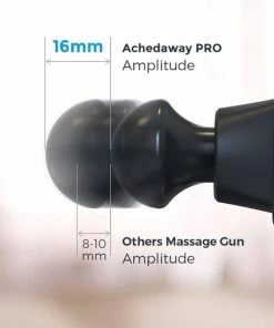 Achedaway Pro - Massage Gun - 5 Snelheden - Super Stil - 16mm Amplitude -KLASVSA Verkoop 550x550 1585