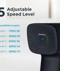 Achedaway Pro - Massage Gun - 5 Snelheden - Super Stil - 16mm Amplitude -KLASVSA Verkoop 550x550 1586