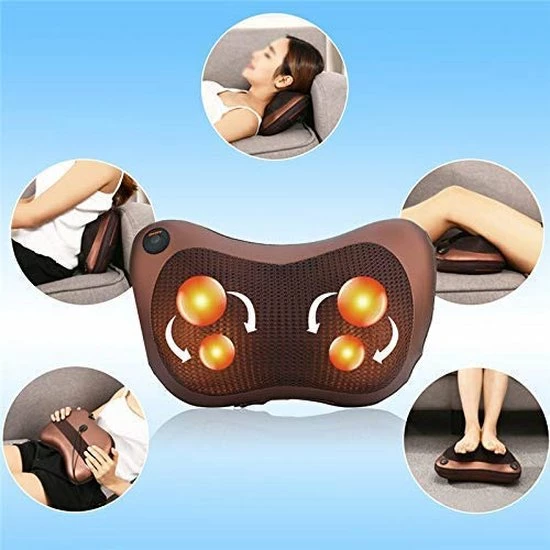 IGOODS - Multifunction Massage Pillow - For Neck And Back - Nek En Rug Massage Kussen 8 IGOODS - Multifunction Massage Pillow - For Neck And Back - Nek En Rug Massage Kussen - Afbeelding 8