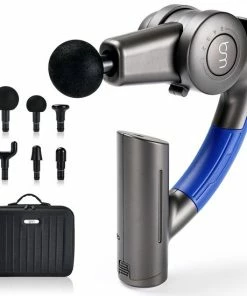 Bluemay Massage Gun - Massageapparaat - 5 Instelbare Hoeken - 6 Massagekoppen - Carry Case
