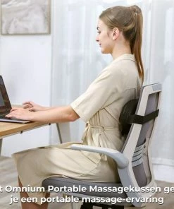 Omnium - Portable Shiatsu Massagekussen - Nekmassage Apparaat - Warmtefunctie - Inclusief Autolader -KLASVSA Verkoop 550x550 1647