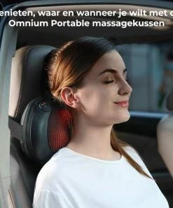 Omnium - Portable Shiatsu Massagekussen - Nekmassage Apparaat - Warmtefunctie - Inclusief Autolader -KLASVSA Verkoop 550x550 1648