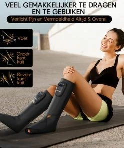 FIT-KING FIT KING? - Professioneel Compressie Beenmassage Apparaat - Voetmassage Apparaat Bloedsomloop - Draadloos - Oplaadbaar -KLASVSA Verkoop 550x550 1652