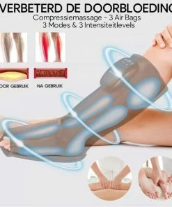 FIT-KING FIT KING? - Professioneel Compressie Beenmassage Apparaat - Voetmassage Apparaat Bloedsomloop - Draadloos - Oplaadbaar -KLASVSA Verkoop 550x550 1654