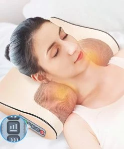 Jinkairui 8D Massage Kussen Zwart - Nek Massage Apparaat - Rug Massage - Warmte Massage - Multifunctioneel - Auto Oplader - Slimme Technologie - Elektrische Massage - Infrarood Verwarming - Ontspanning - Cervicale Gezondheid - -KLASVSA Verkoop 550x550 1665