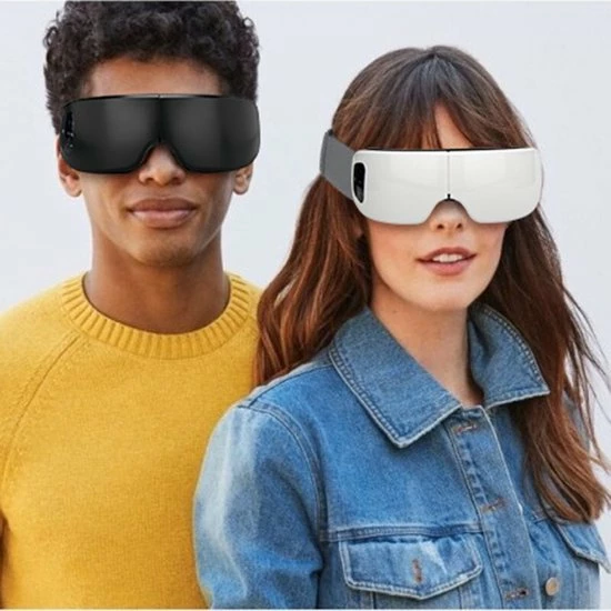 Ksbelle® Oogmassage Masker Wit - Massages Met Warmte Kompres - Bluetooth Verbinding Voor Muziek - Geschikt Voor Hoofdklachten / Migraine / Stijfheid / Wallen / Stress / Vermoeidheid / Droge Ogen - Massage Kussen Oog Masker - 180° Opvouwbaar 5 Ksbelle® Oogmassage Masker Wit - Massages Met Warmte Kompres - Bluetooth Verbinding Voor Muziek - Geschikt Voor Hoofdklachten / Migraine / Stijfheid / Wallen / Stress / Vermoeidheid / Droge Ogen - Massage Kussen Oog Masker - 180° Opvouwbaar - Afbeelding 5